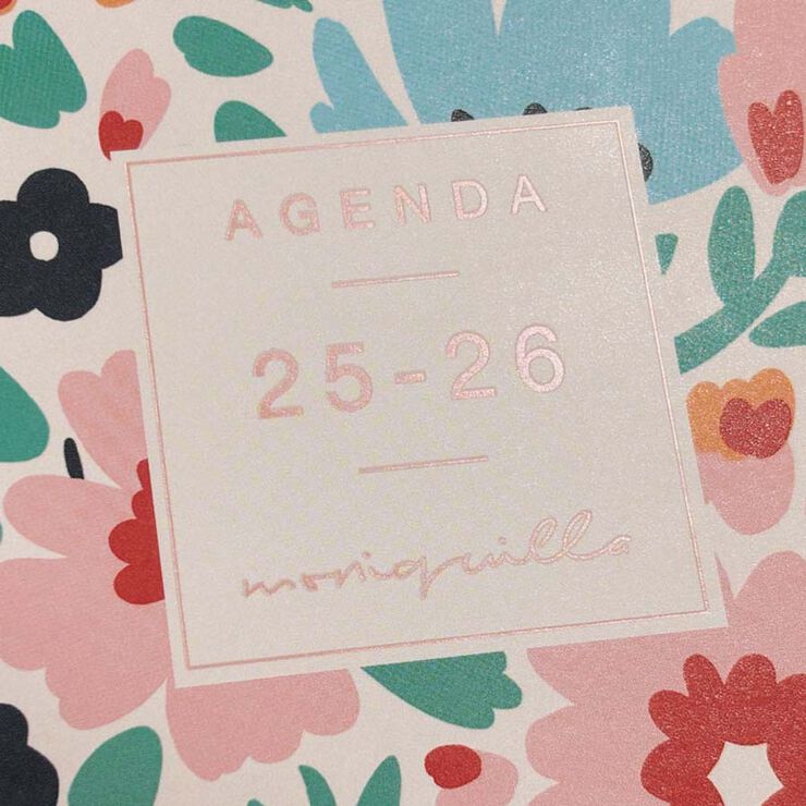 Agenda Finocam escolar Moniquilla E10 día/pág cas 2025-26 dalia