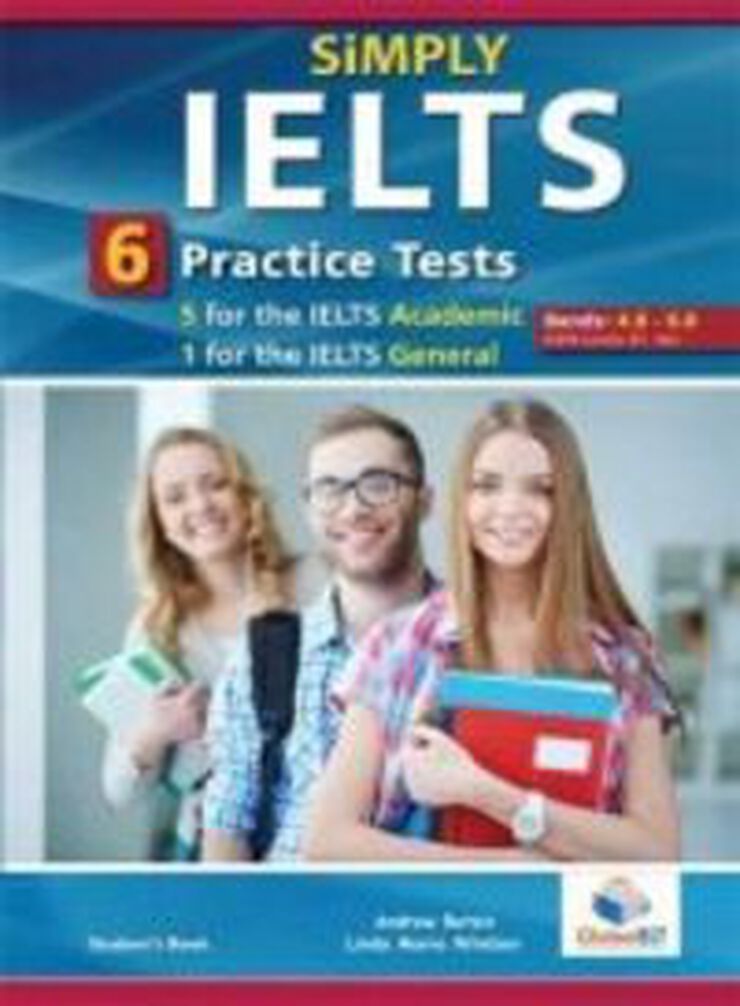 Simply Ielts 6 Tests Self Study+Cd