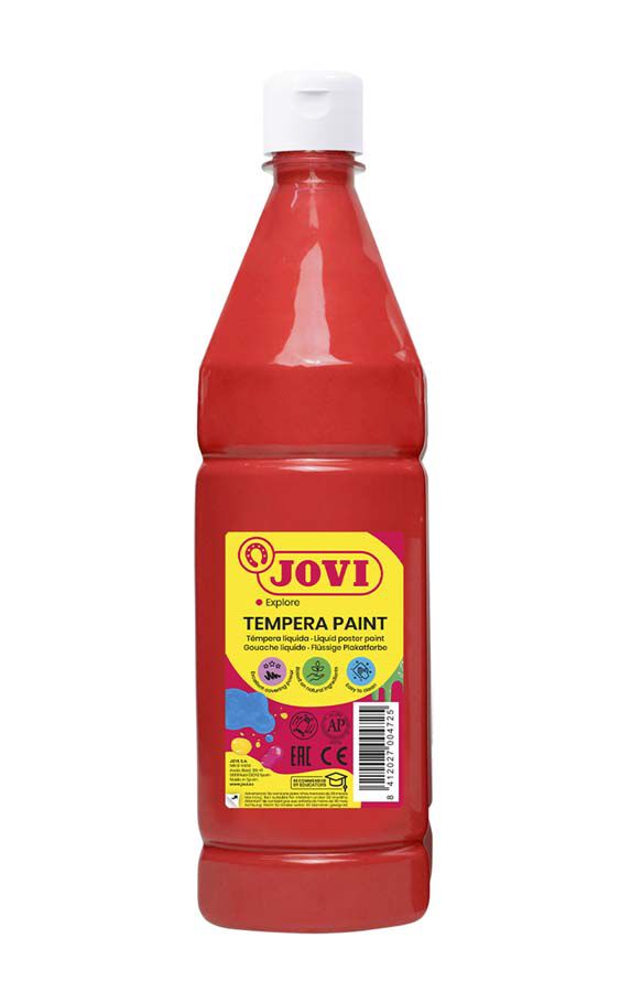 T&eacute;mpera Jovi 1L rojo