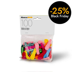 Globos de agua Abacus colores 100u