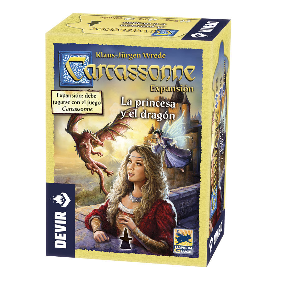 Carcassonne La Princesa y El Drag&oacute;n