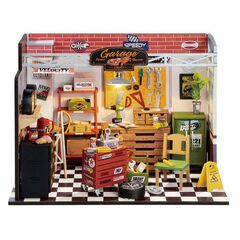 Maqueta Rolife Garage Workshop