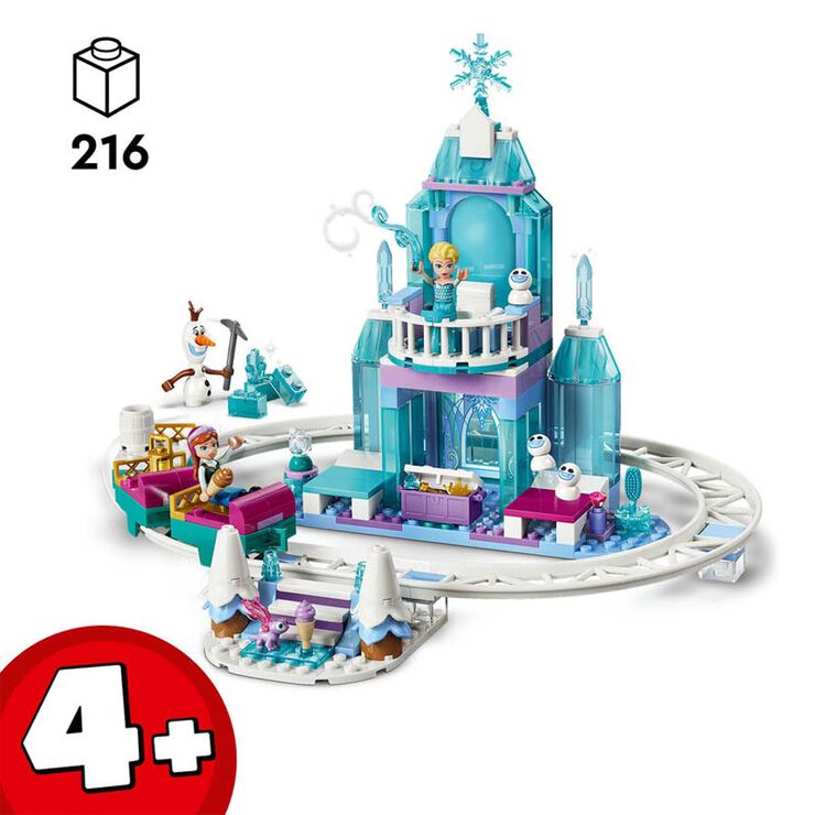 LEGO® Disney Princess Castell de Gel d’Elsa i Aventura a la Neu 43281