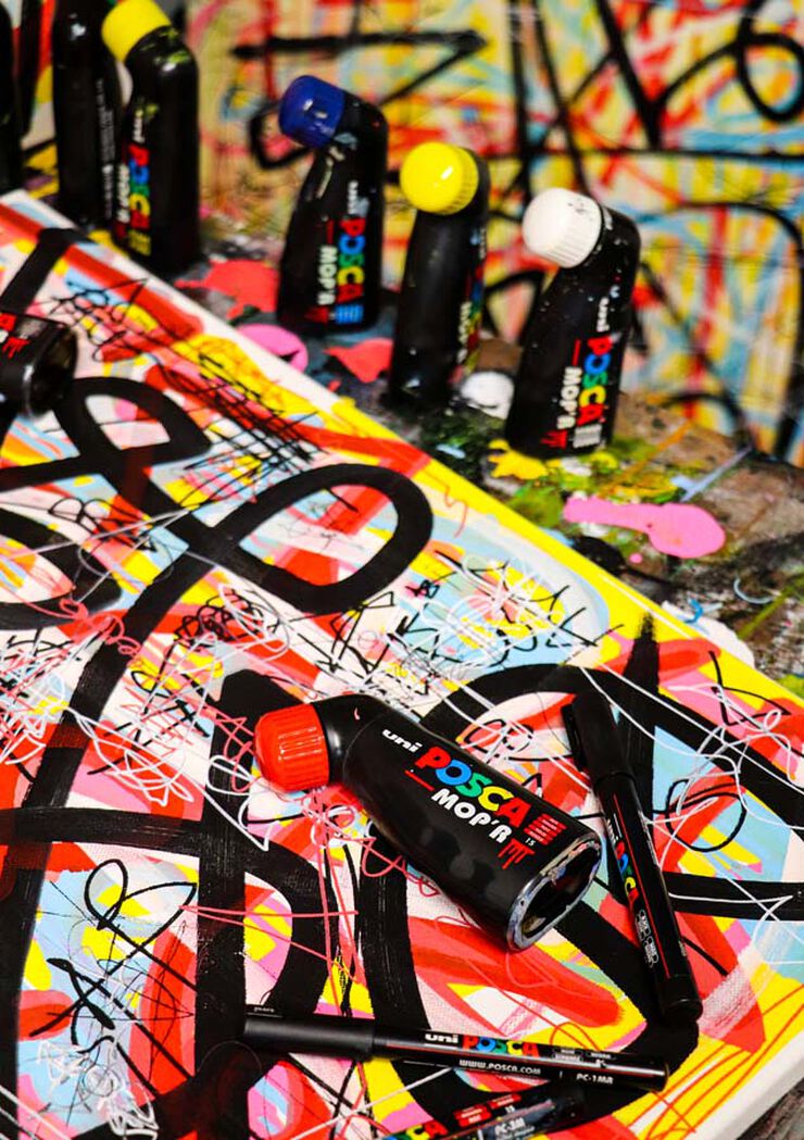 Rotulador Posca Mop'r PCM-22 rojo