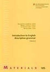 Introduction to English descriptive gram