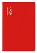 Libreta A5 espiral 50H ratlla horitzontal marge Escolofi Rojo