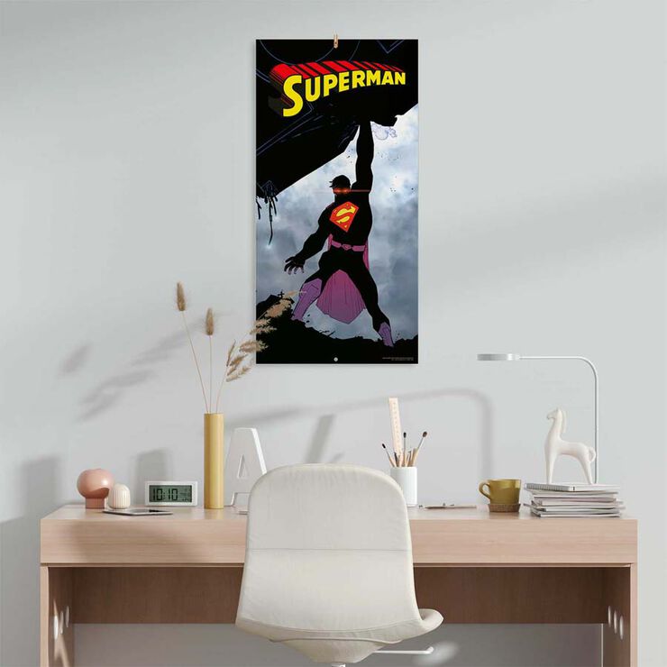 Calendario pared 2026 30x30cm Superman