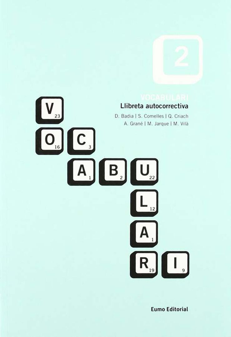 EUMO Autocorrectius 2/Vocabulari