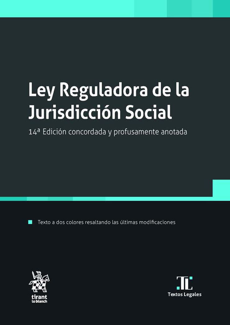 Ley Reguladora de la Jurisdicción Social. 14º Edición