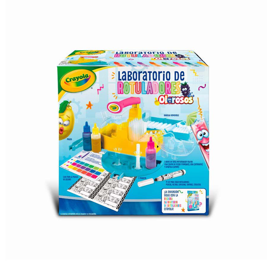 Laboratorio de rotuladores crayola cheap