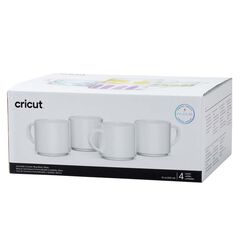 Taza apilable 275ml blanco 4u