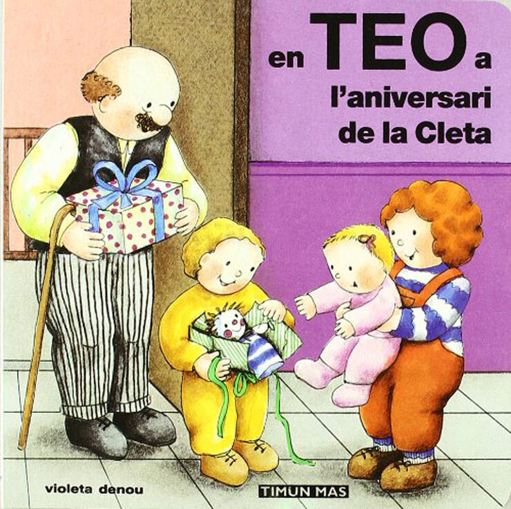 En Teo a l´aniversari de la Cleta