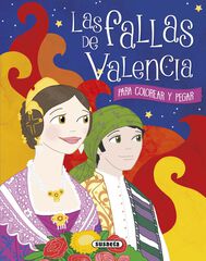 Las fallas de Valencia para colorear y pegar Las fallas de Valencia para colorear y pegar