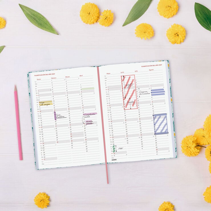 Agenda Finocam Berlin Setmana Vista Vertical 2027 Castell&agrave; Blanc
