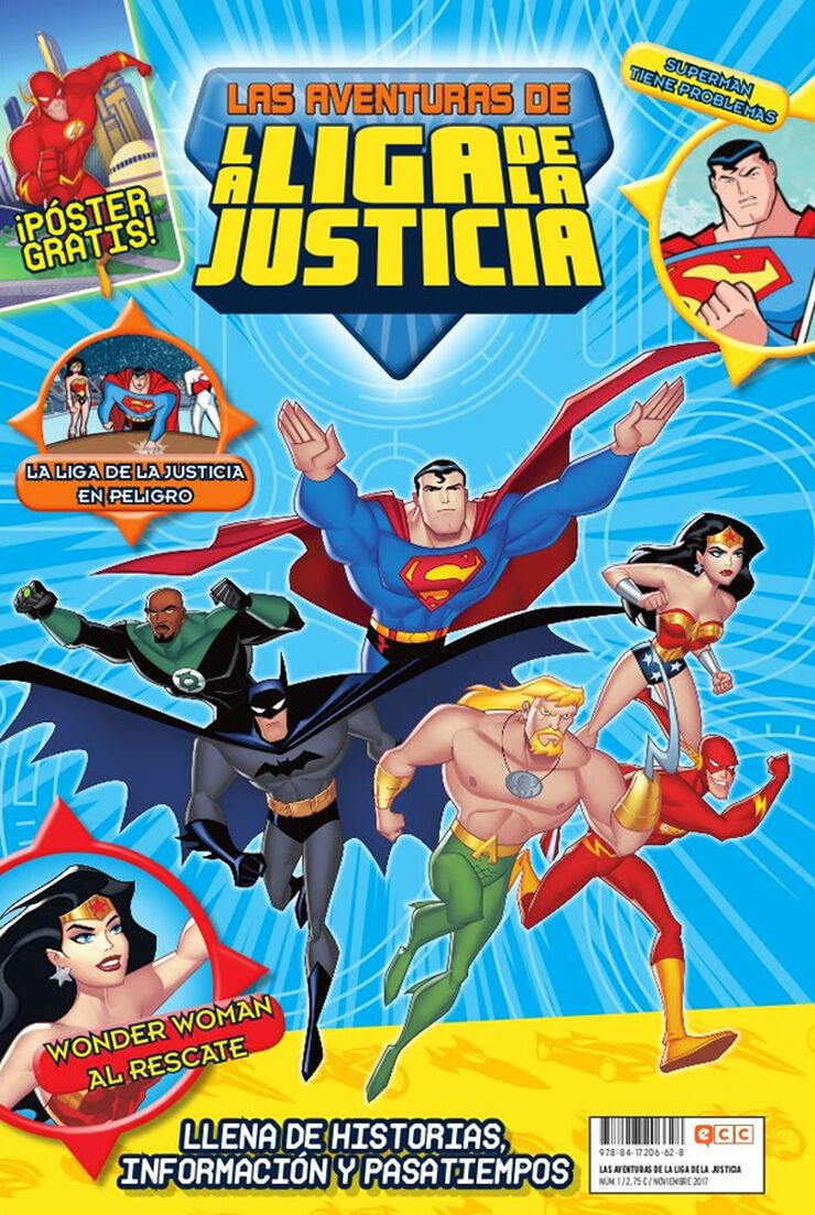 Las aventuras de la Liga de la Justicia n&uacute;m. 01