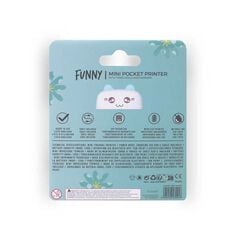 Impressora Mini Funny Kawai blau
