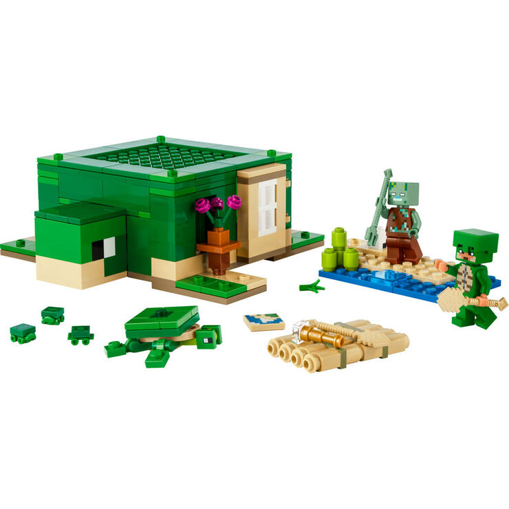LEGO® Minecraft La Casa-Tortuga de la Playa 21254