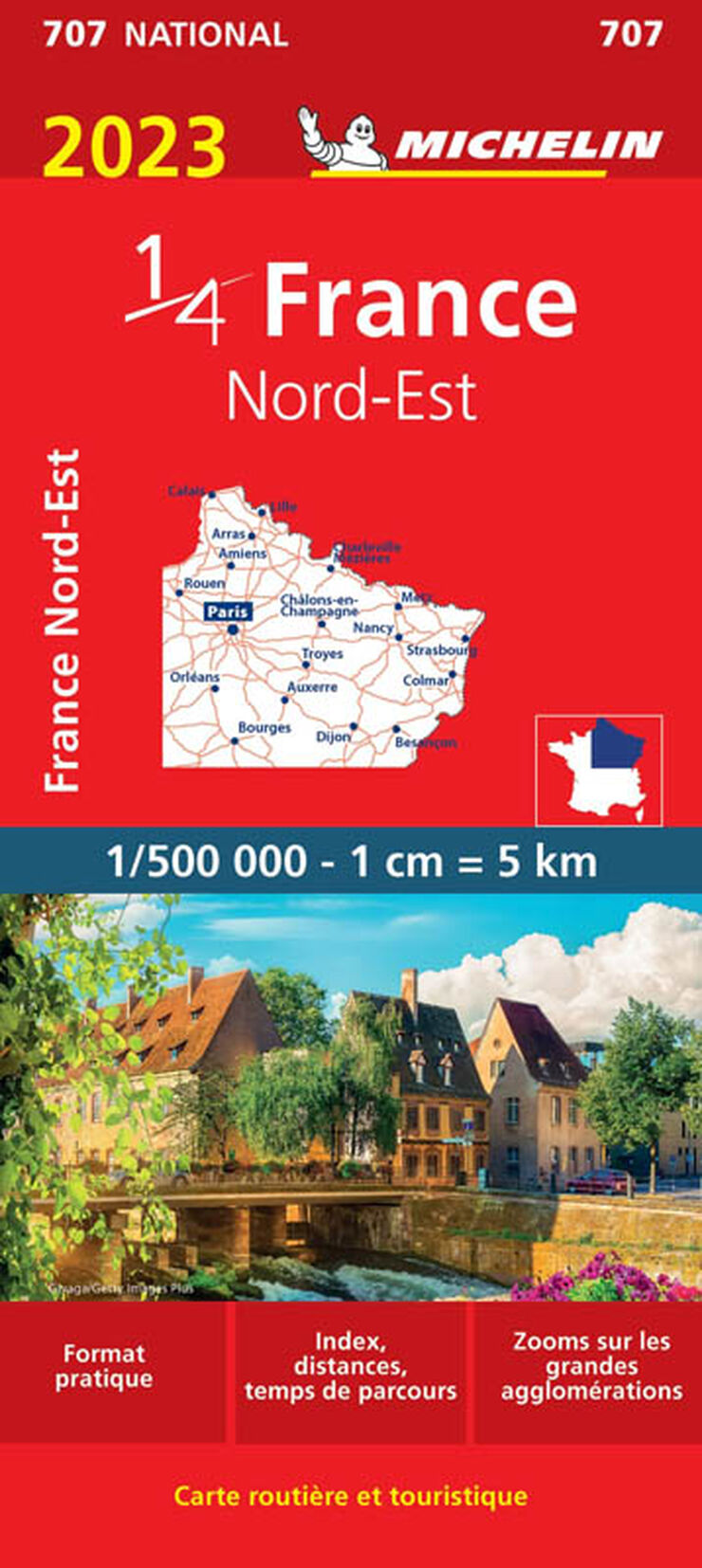 Mapa National France Nord-Est