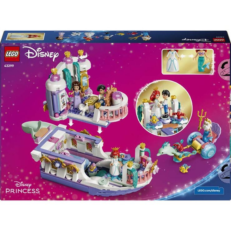 LEGO&reg; Disney Princess Barco de la Boda Real de Ariel 43299