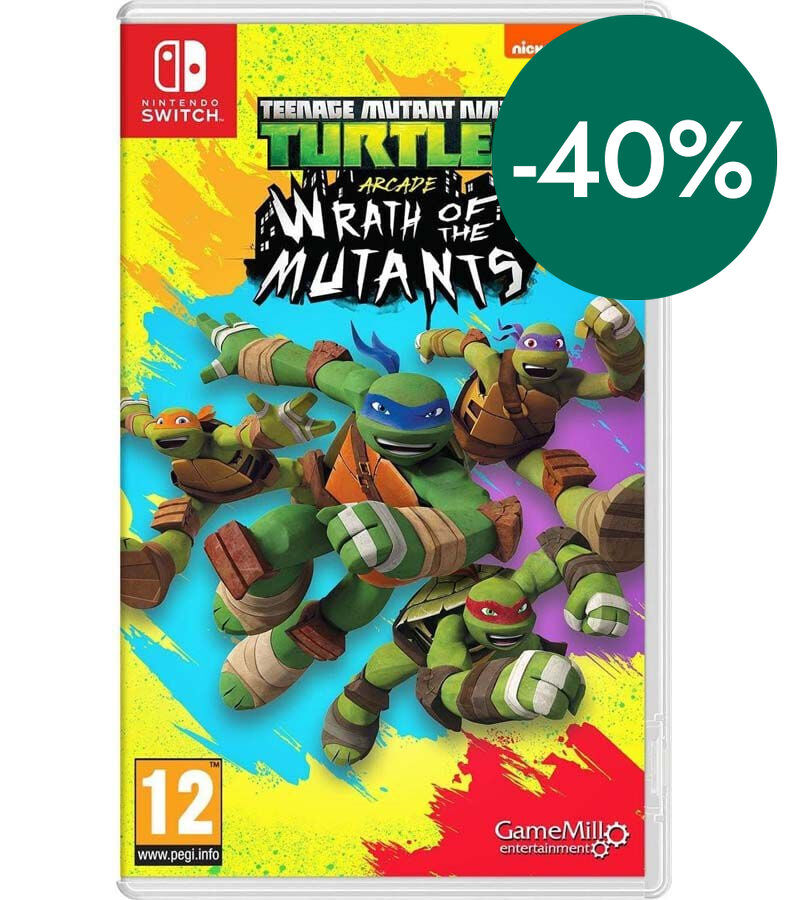 Tmnt Wrath of The Mutants Nintendo Switch