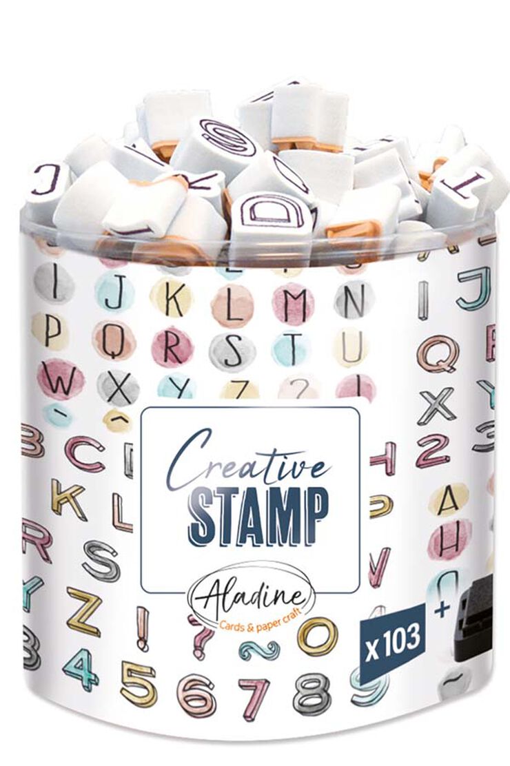 Creative Stamps Aladine Abecedaris 3u