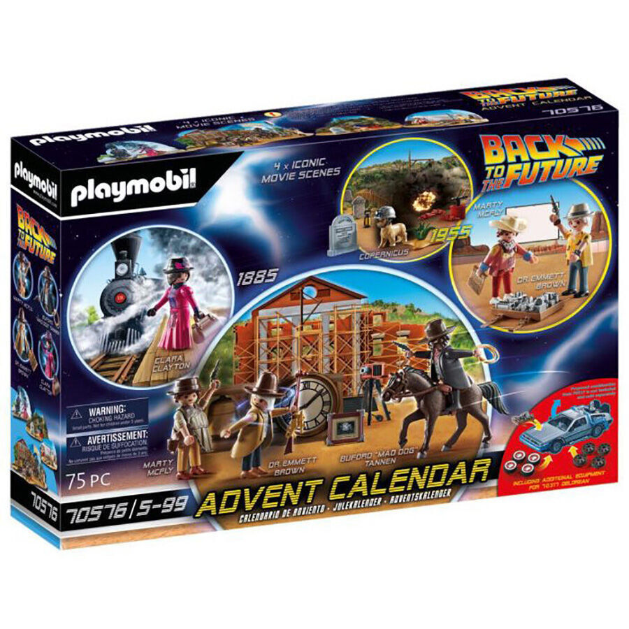 Playmobil Nadal Advent Back to de Future 70576