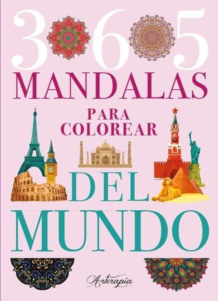 365 Mandalas del Mundo para colorear