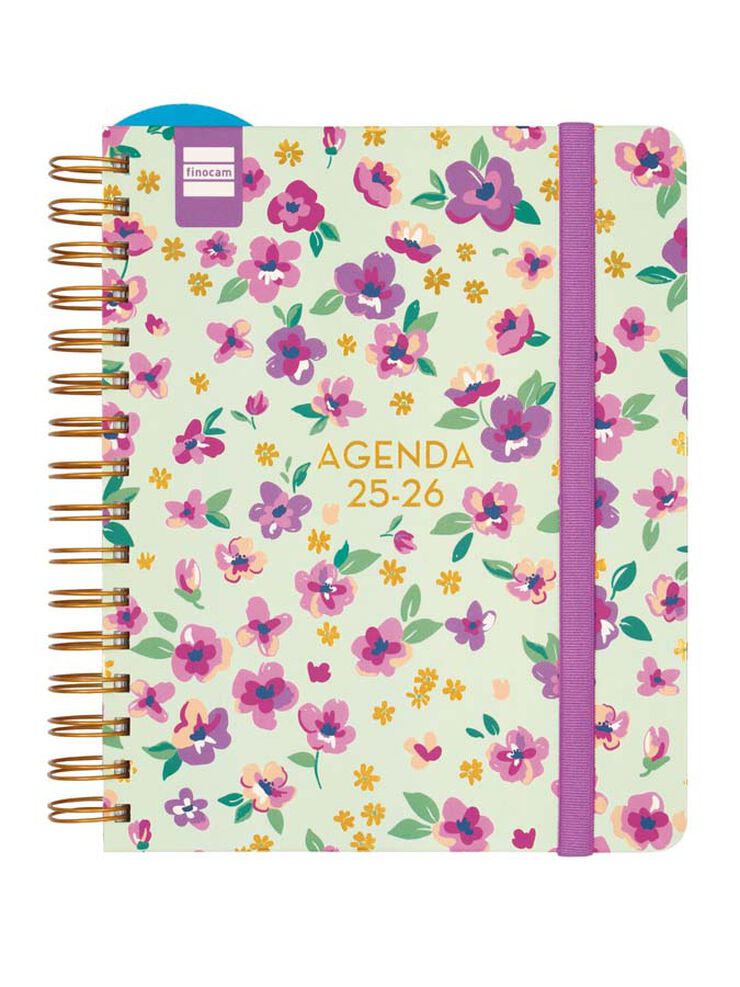 Agenda Finocam docente Magistral Design 1/4 sem/vista cat 2025-26 lilac