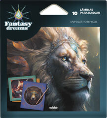 Láminas para rascar: Animales totémicos