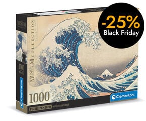 Puzle 1000 piezas Compackbox Hokusai Gran Ola