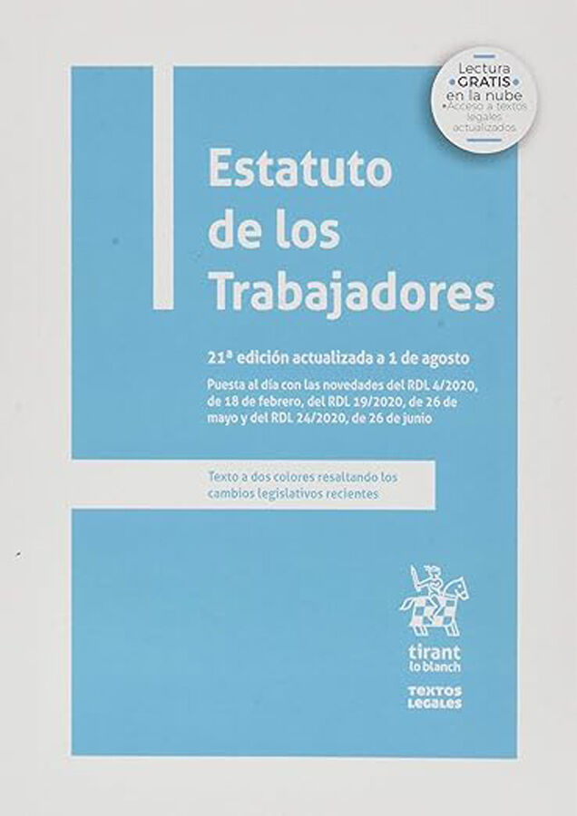 Estatuto de los Trabajadores 21edici&oacute;n
