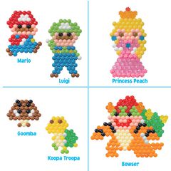 Aquabeads Super Mario personajes