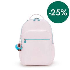Mochila Kipling Seoul Lap Sea Pink Met