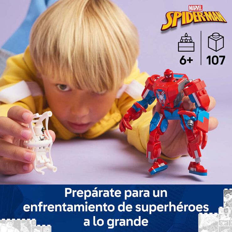 LEGO® Super Herois Armadura Robòtica d'Spider-Man vs. l'Anti-Venom 76308