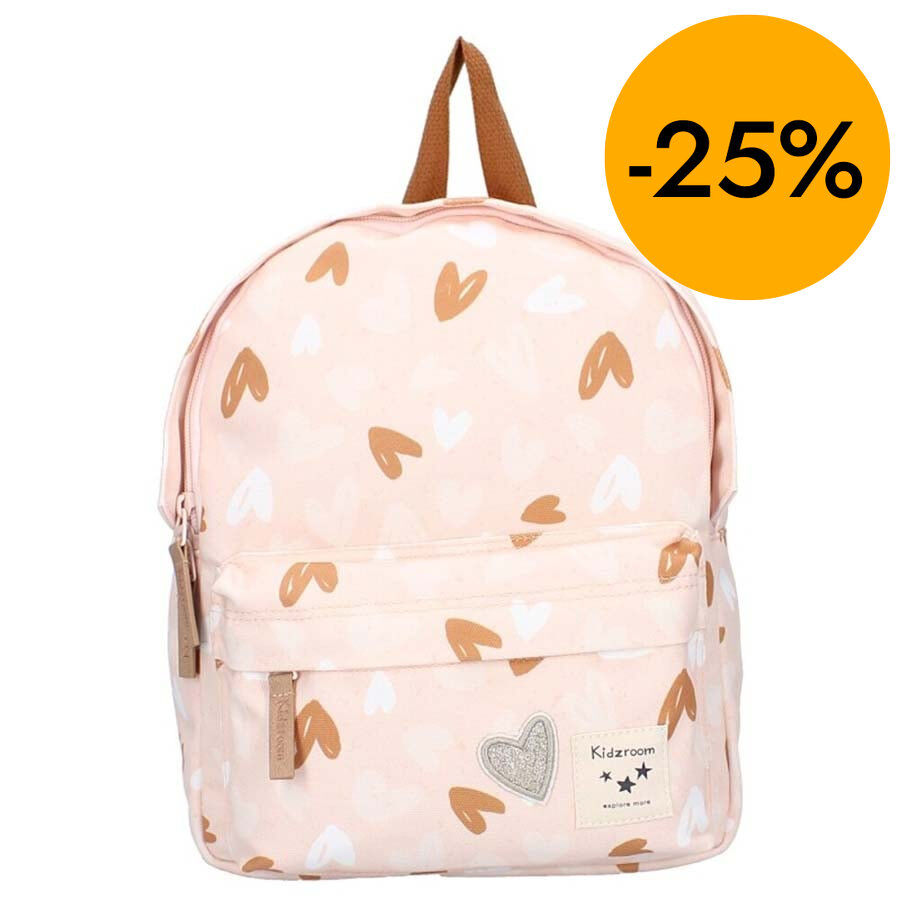 Mochila Kidzroom Paris Loving Days rosa