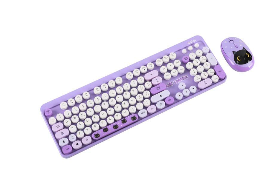 Teclado y Rat&oacute;n iTotal Cat