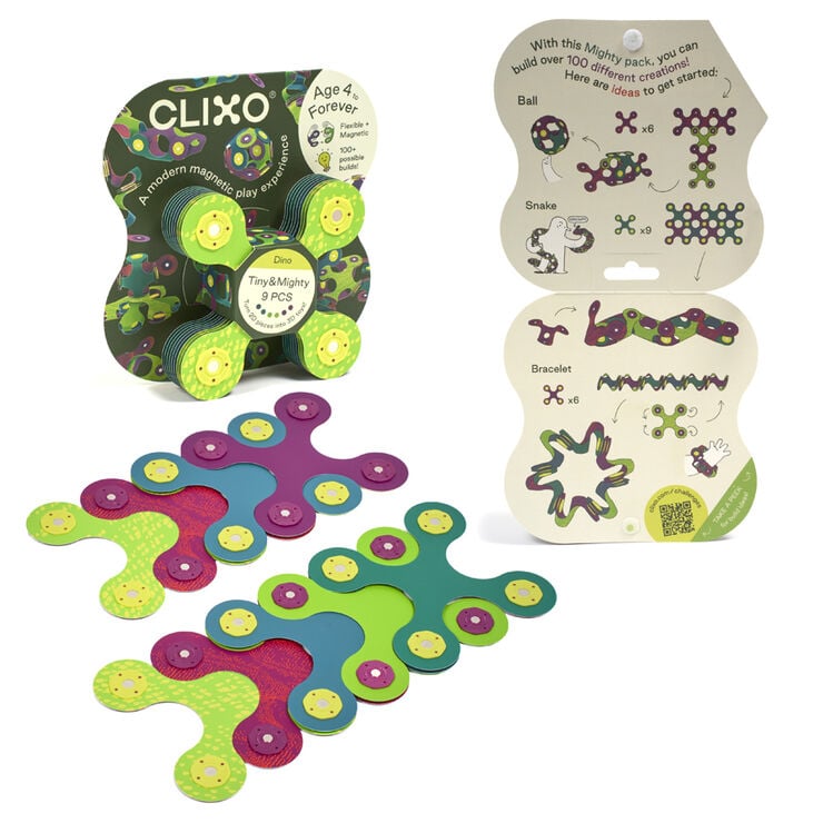 Clixo Dinosaure 6 unitats