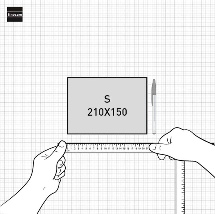 Calendario Finocam pared 16 meses  21x15cm cas 2025-26