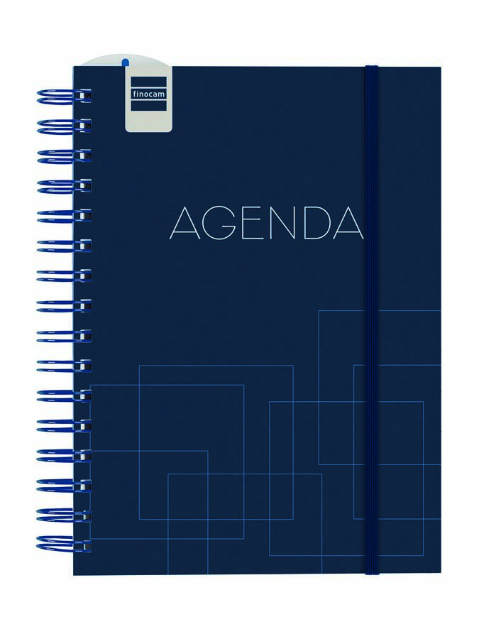 Agenda Escolar Finocam Institut 1/4 Setm/Vista Castell&agrave; 2026-27 Blue