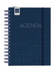 Agenda Escolar Finocam Institut 1/4 Sem/Vista Castellano 2026-27 Blue