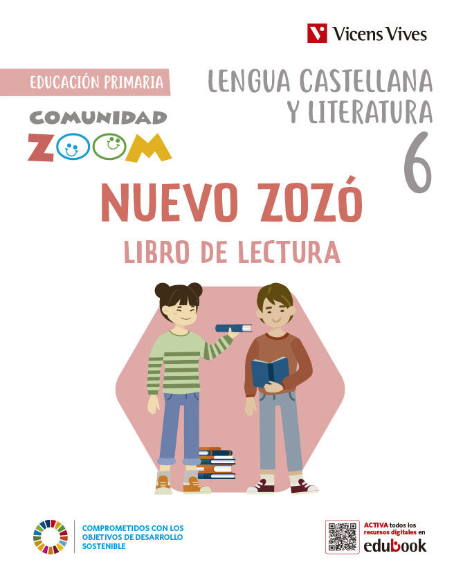 Nuevo Zoz&oacute; Lengua Castellana 6 Lecturas Comunidad Zoom Catalu&ntilde;a