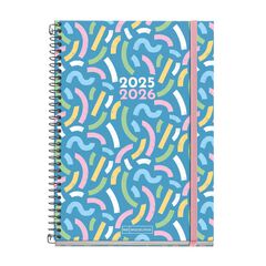 Agenda escolar Miquelrius Plus dia/pàg cas 2025-26 Serpentina