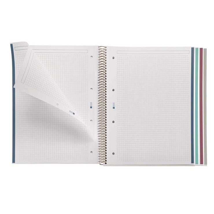 Notebook 4 A4 100 fulls 5x5 Miquelrius Highland Campbell