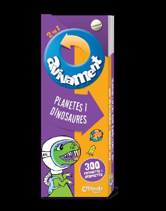 Avivament 2 en 1 Planetes i dinosaures