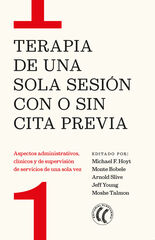 Terapia de una sola sesión con o sin cita previa Terapia de una sola sesión con o sin cita previa