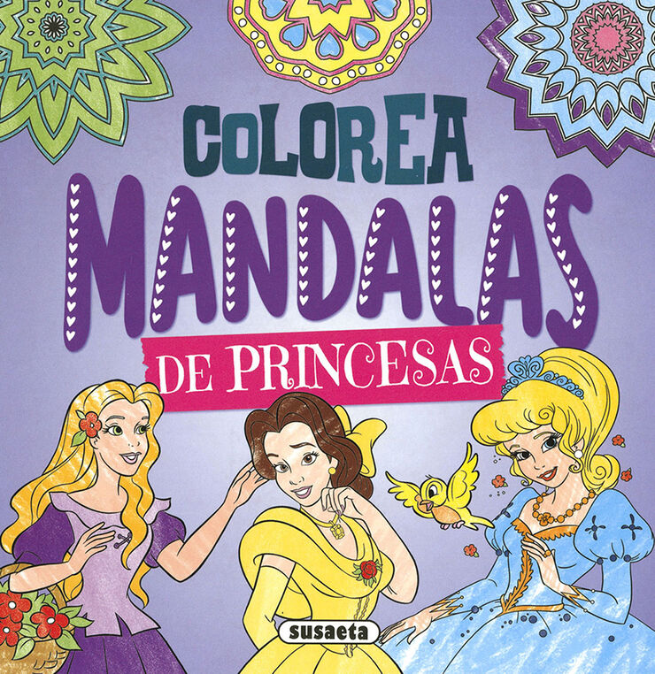 Colorea mandalas. Princesas