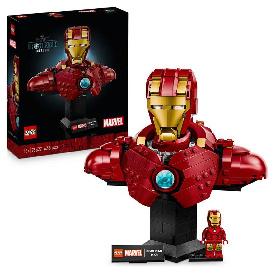 LEGO&reg; Super Heroes Busto de Iron Man MK4 76327
