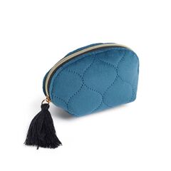 Moneder Miquelrius British Bloom vellut blau