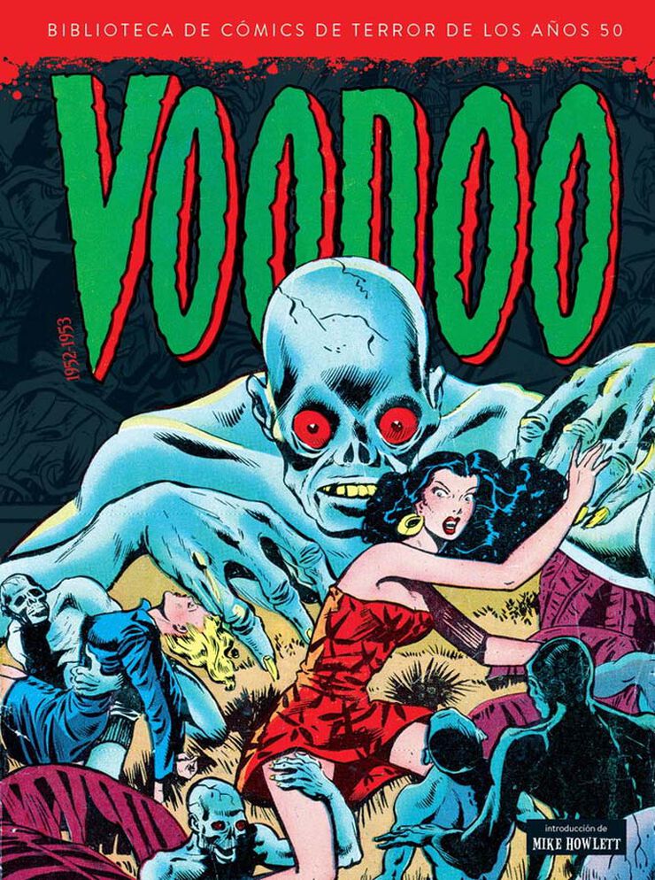 Voodoo 1952 1953 biblioteca comics de terror años 50 vol 9