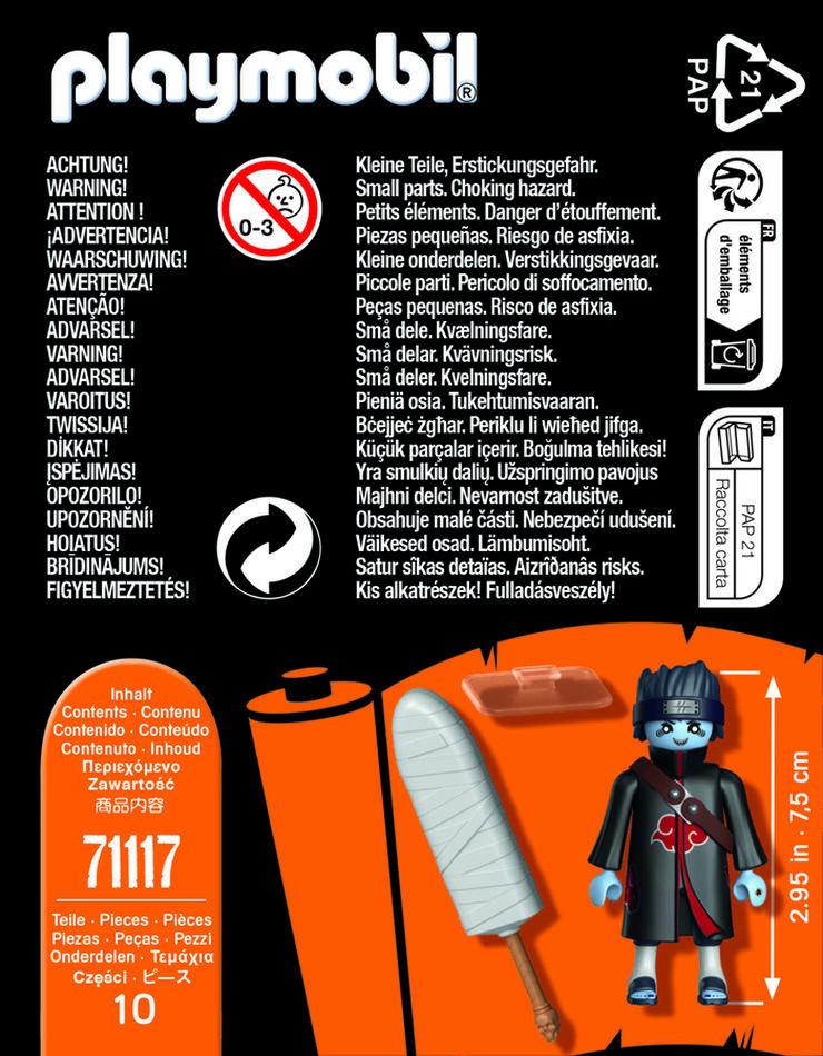 Playmobil Naruto Shippuden Kisame 71117
